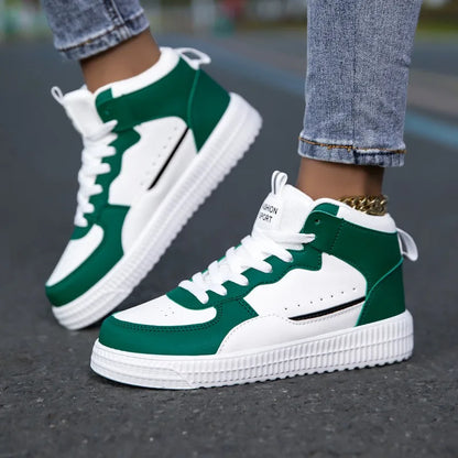 MAEDEF Women Shoes Flats Casual Shoes Men Sneaker White Shoes Female Sports Walking Couples Trainers Shoe Woman Vulcanized Shoes
