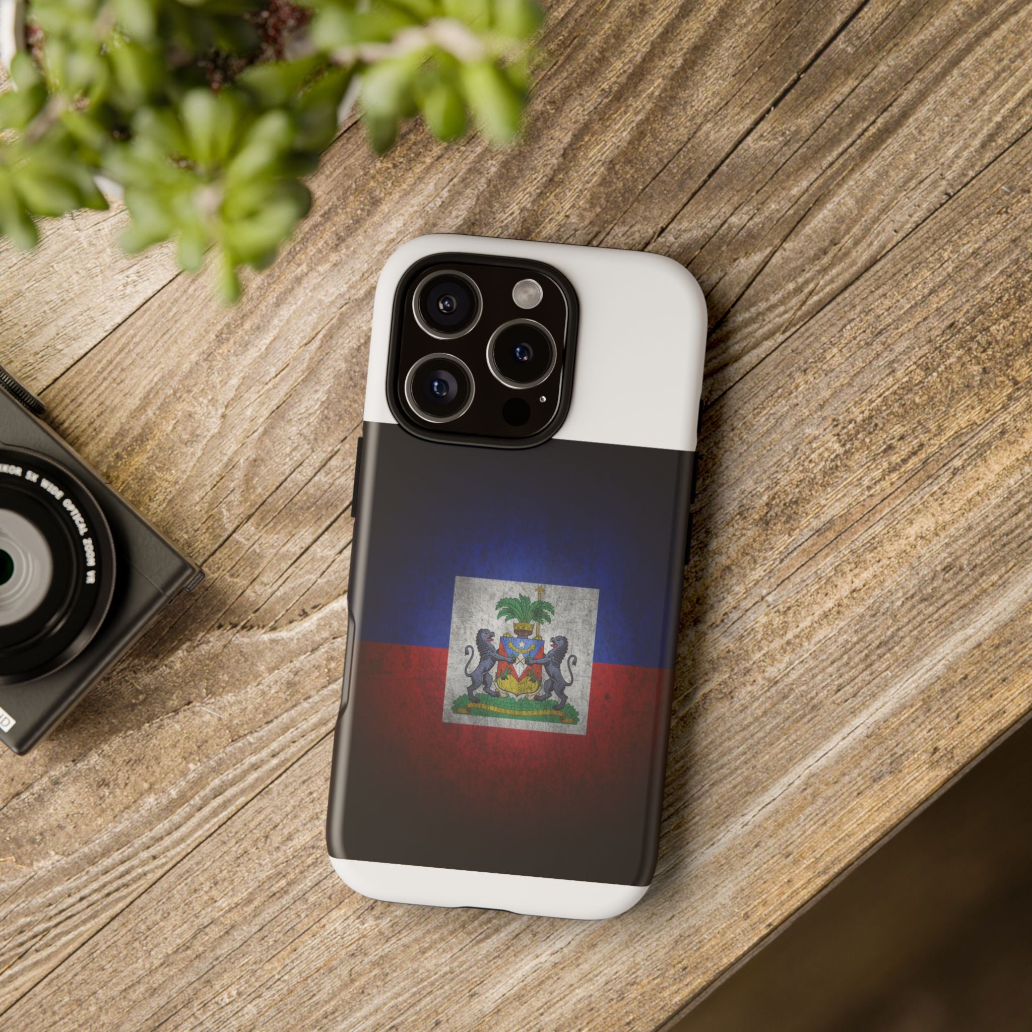 Haiti Flag Tough Phone Case — Durable Protective Phone Cover