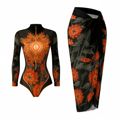 New High Waist Swimwears Tankini Set Sexy Swimsuit Women Summer Bathing Suit Bikini Set Sleeveless Beach Swimming Suit Female