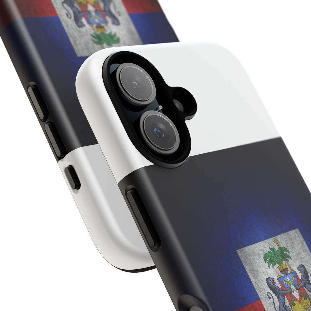 Haiti Flag Tough Phone Case — Durable Protective Phone Cover