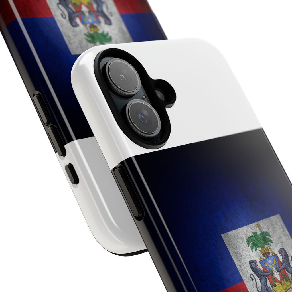 Haiti Flag Tough Phone Case — Durable Protective Phone Cover
