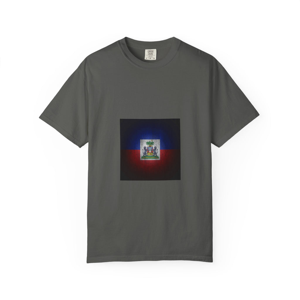 Haiti Coat of Arms T-Shirt — Vintage Flag Emblem Tee
