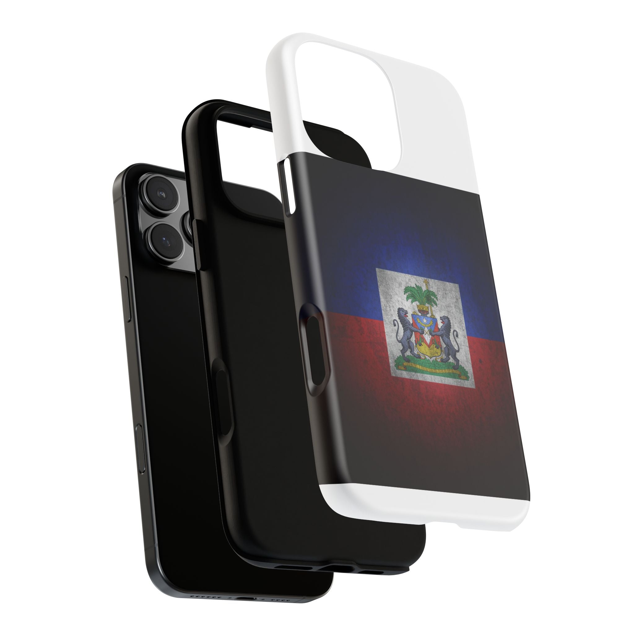 Haiti Flag Tough Phone Case — Durable Protective Phone Cover