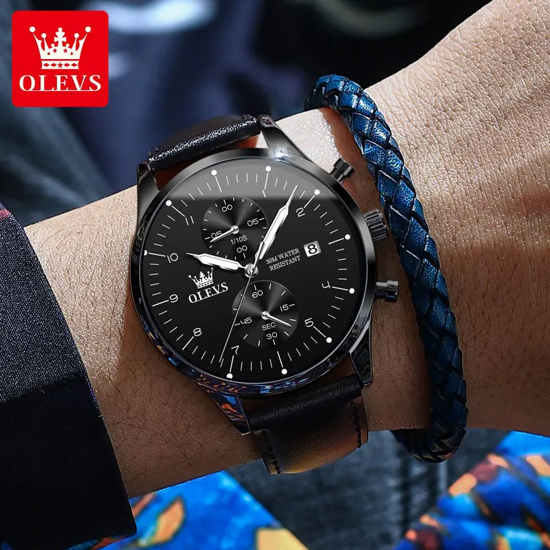 OLEVS casual fashion men&