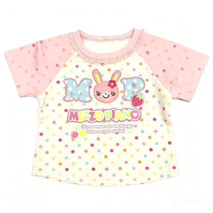 2026 Kawaii Clothing for Women Girls Y2K Crop Top Japanese Cute Printed T-Shirts Mini Skirts Outwear Casual Holiday Outfits