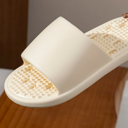 Women Summer Slippers Non Slip Quick Drying Shower Drainage Holes Soft Cushioned Breathable Beach Pool Shoes Slide Sandals