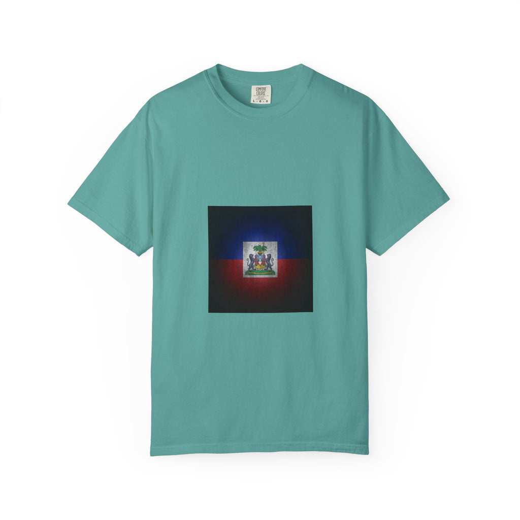 Haiti Coat of Arms T-Shirt — Vintage Flag Emblem Tee