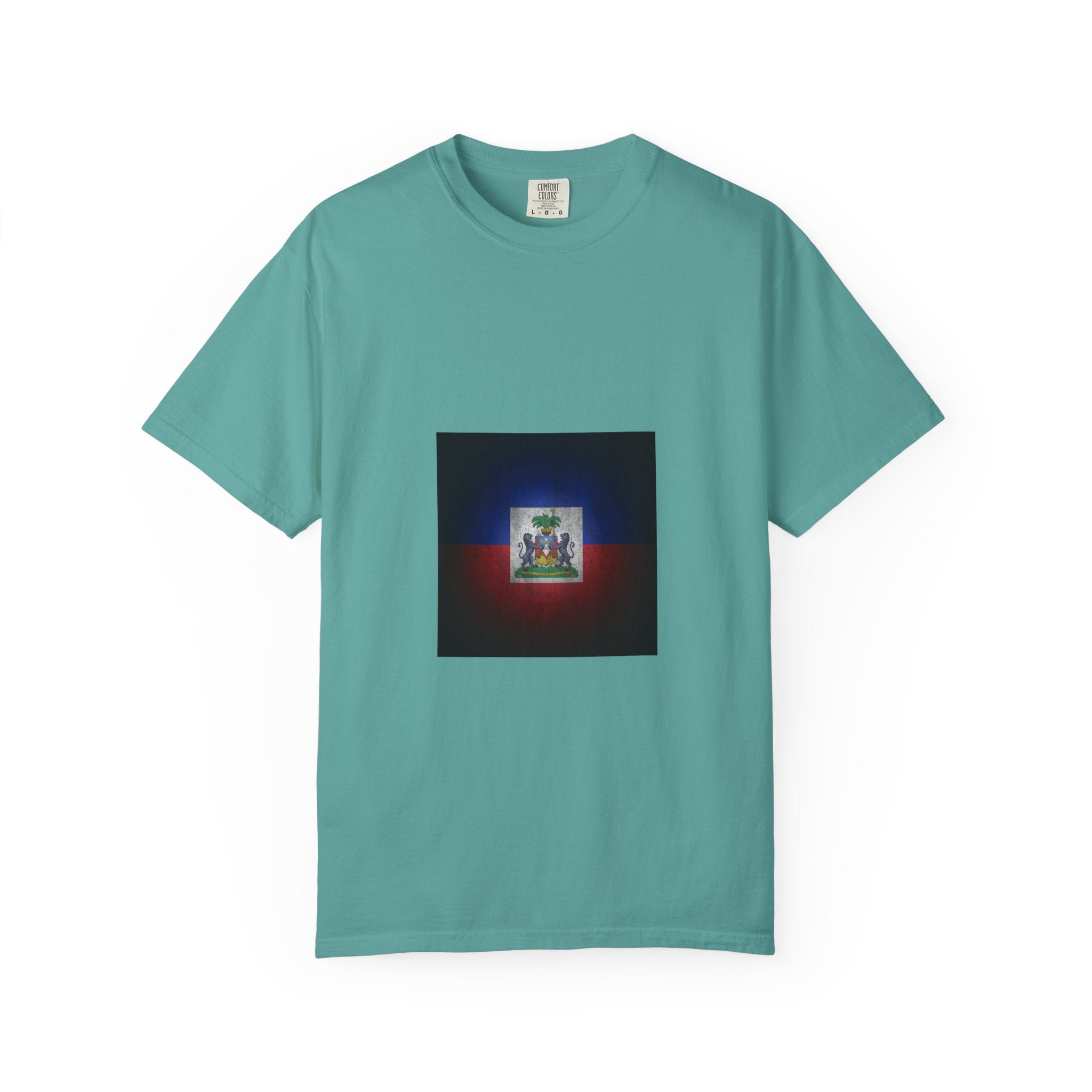 Haiti Coat of Arms T-Shirt — Vintage Flag Emblem Tee