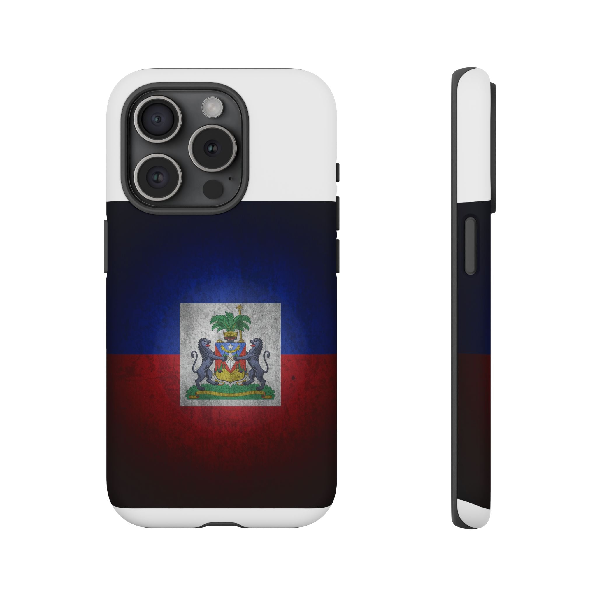 Haiti Flag Tough Phone Case — Durable Protective Phone Cover