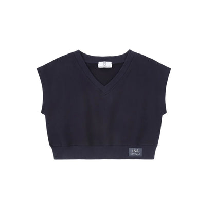 AP AW26 Navy Blue Corduroy Collection Kids Boy Girl Fashion Geometric Print shirt Family Matching Clothing Dress Top Jumper