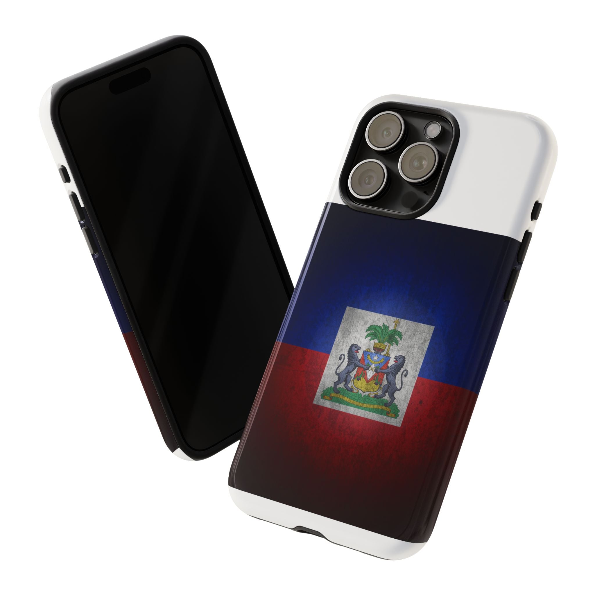 Haiti Flag Tough Phone Case — Durable Protective Phone Cover