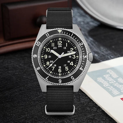 Watchdives WD1972 Quartz Watch Sapphire Luminous Men Watches VH31 Sweep Seconds Movement 20Bar Waterproof Watches with Gift Box