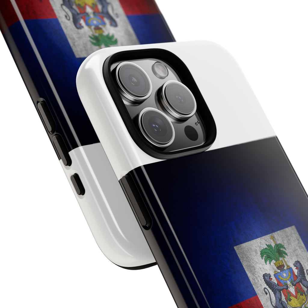 Haiti Flag Tough Phone Case — Durable Protective Phone Cover