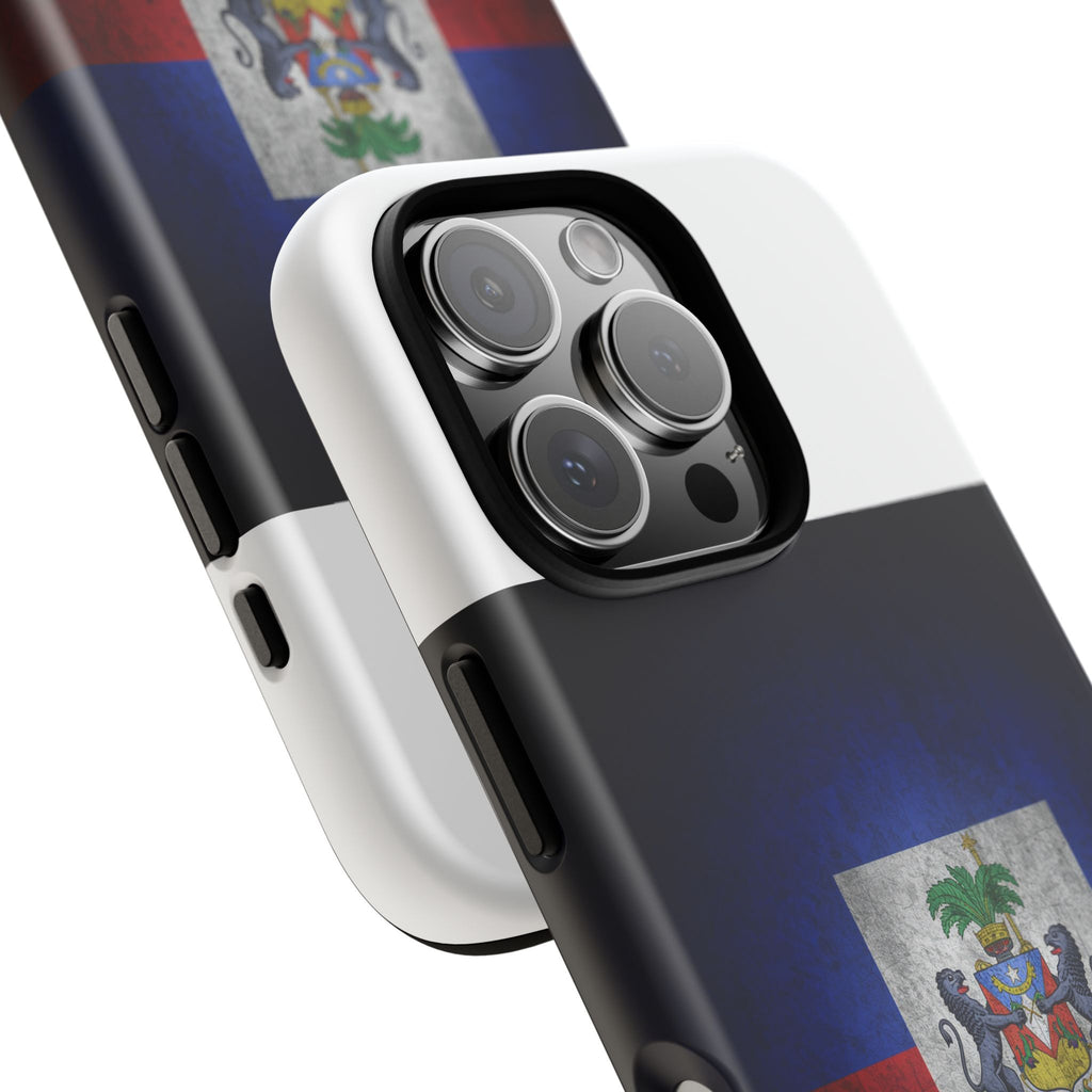 Haiti Flag Tough Phone Case — Durable Protective Phone Cover