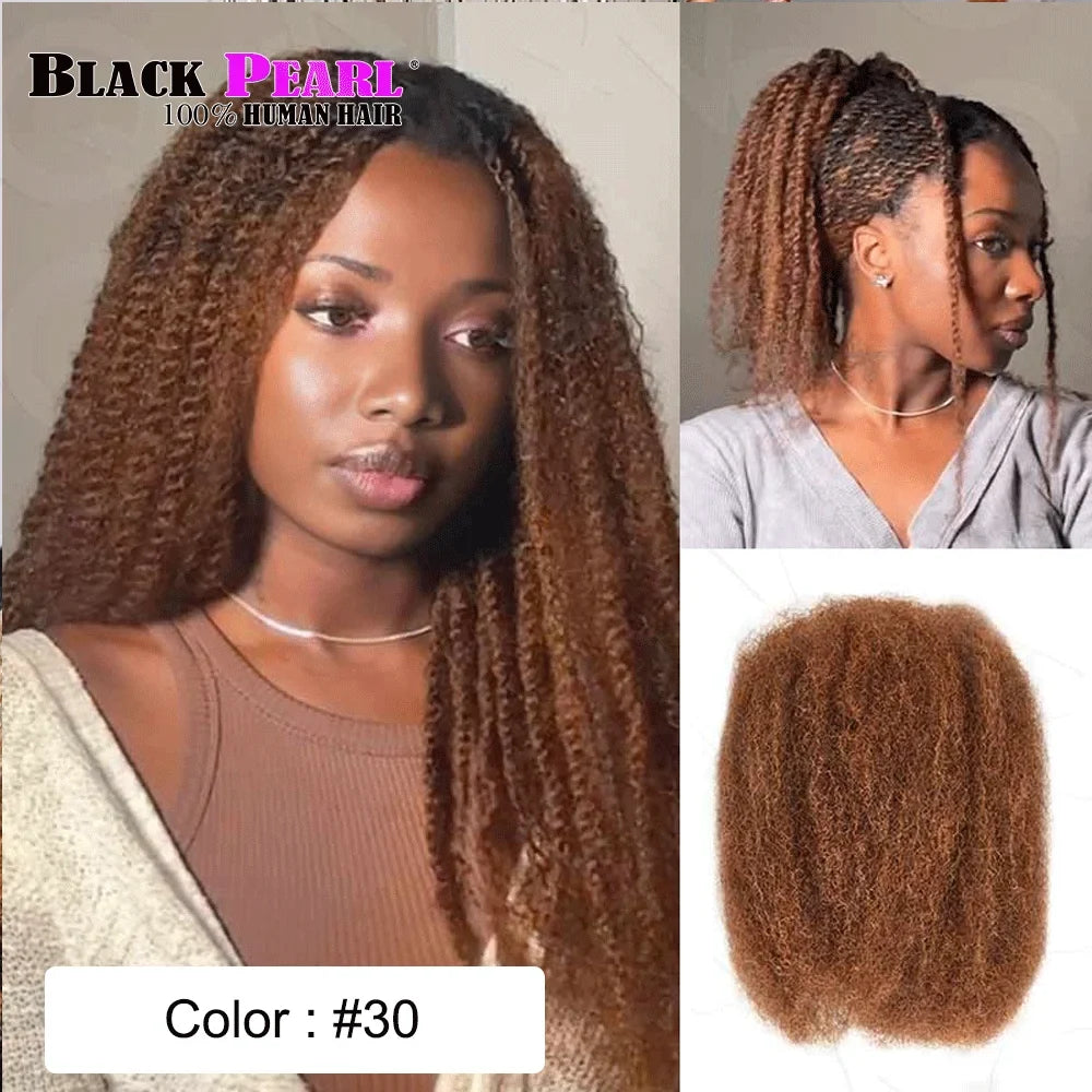 Luxurious Kinky Curl Hair Bundles