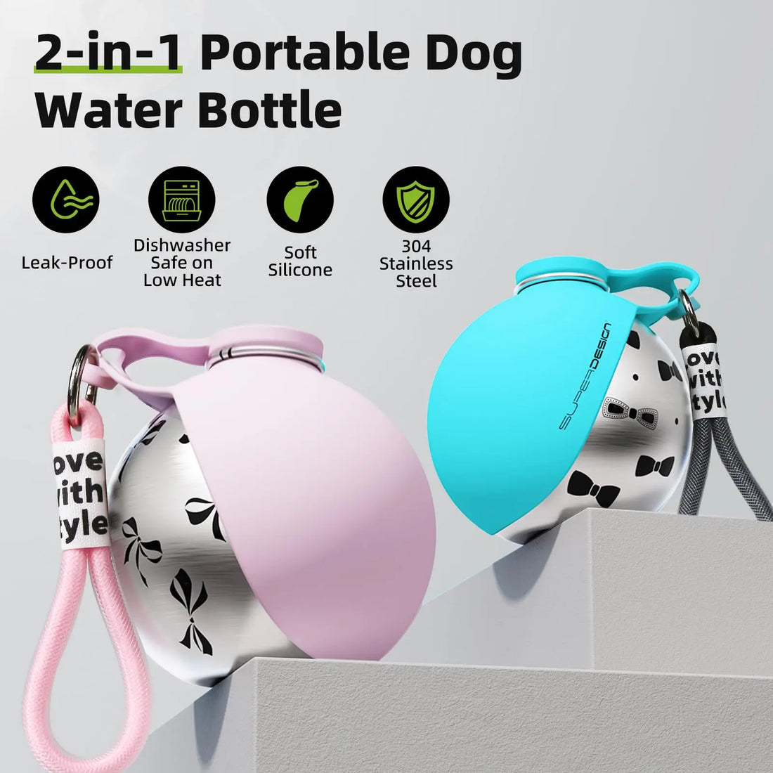 Portable Dog Water Bottle