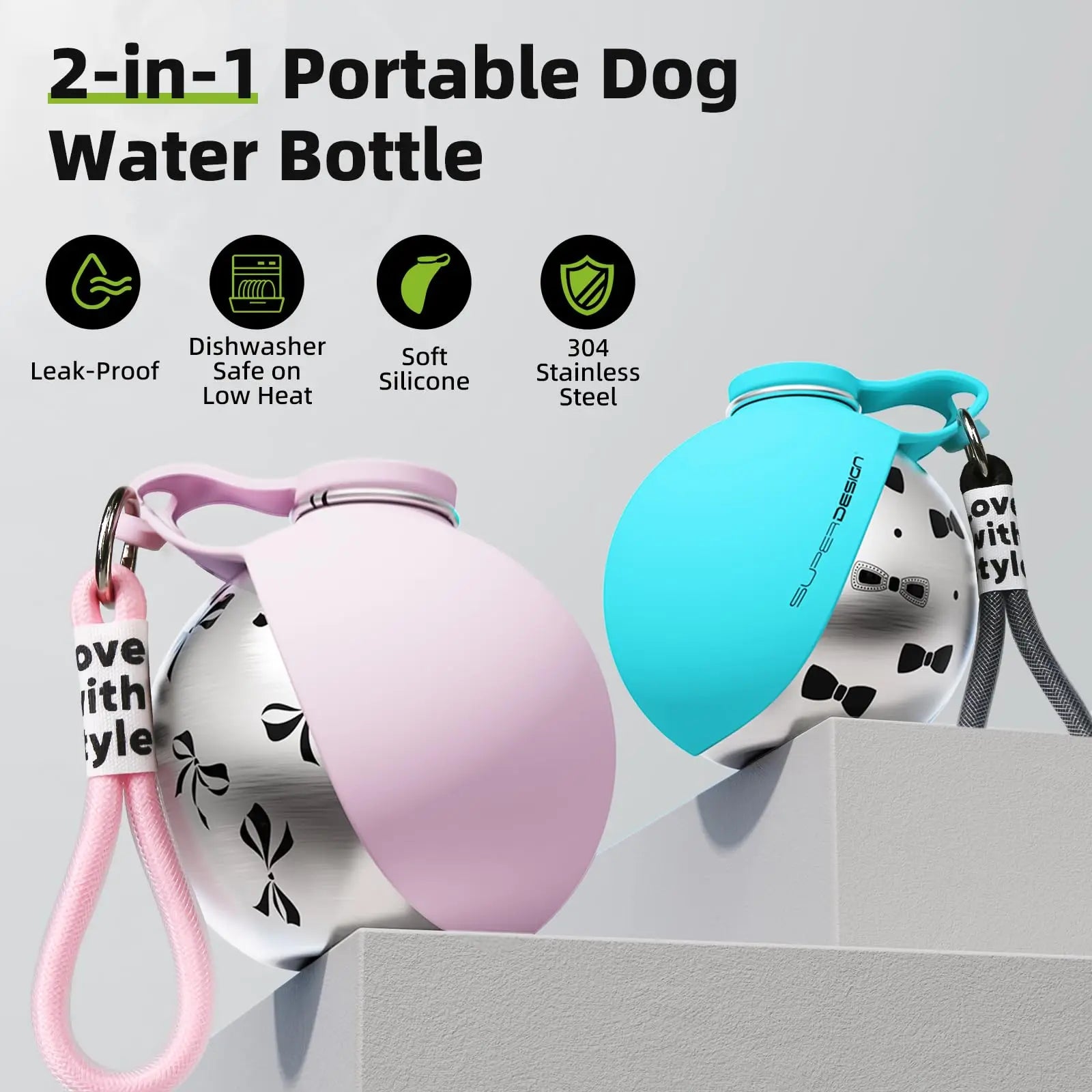 Portable Dog Water Bottle