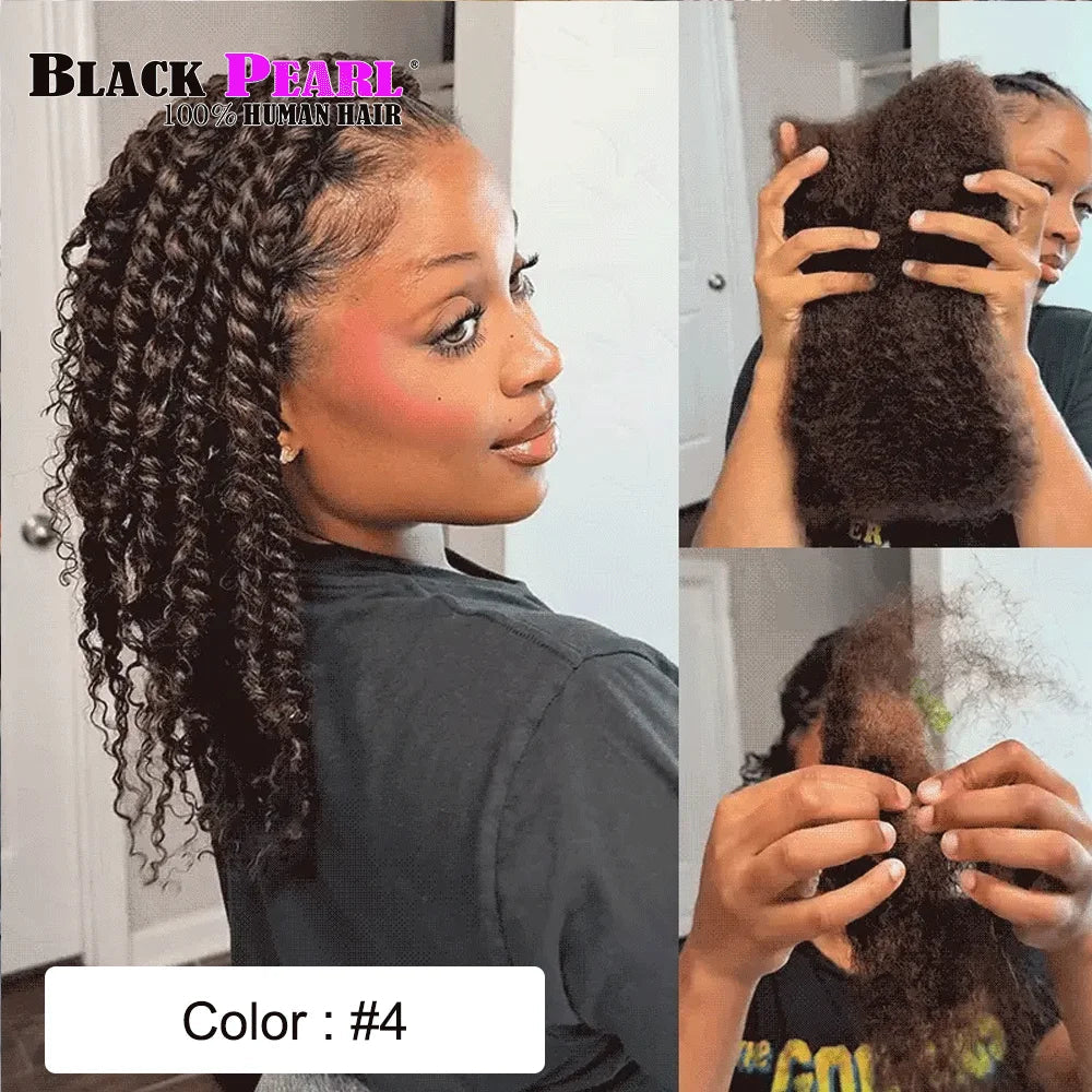 Luxurious Kinky Curl Hair Bundles
