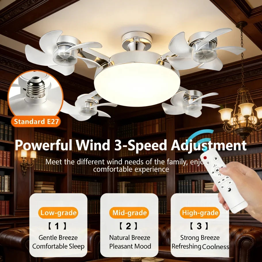 Elegant Breeze Light Fan