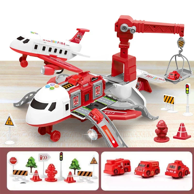Transforming Music Airliner Toy