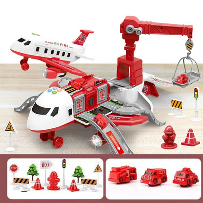 Transforming Music Airliner Toy