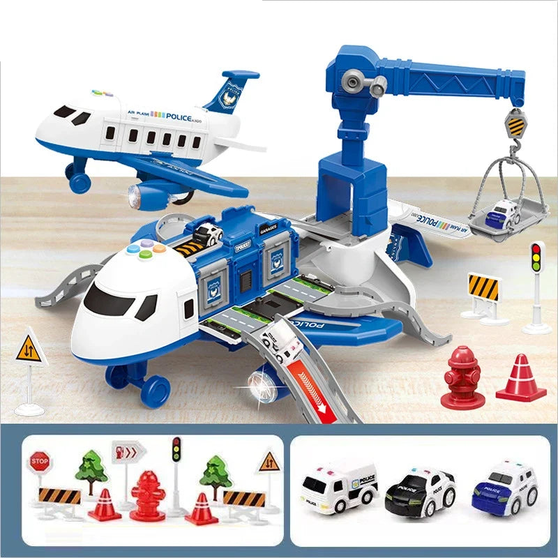 Transforming Music Airliner Toy