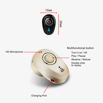Stealth Sound Bluetooth Earbuds