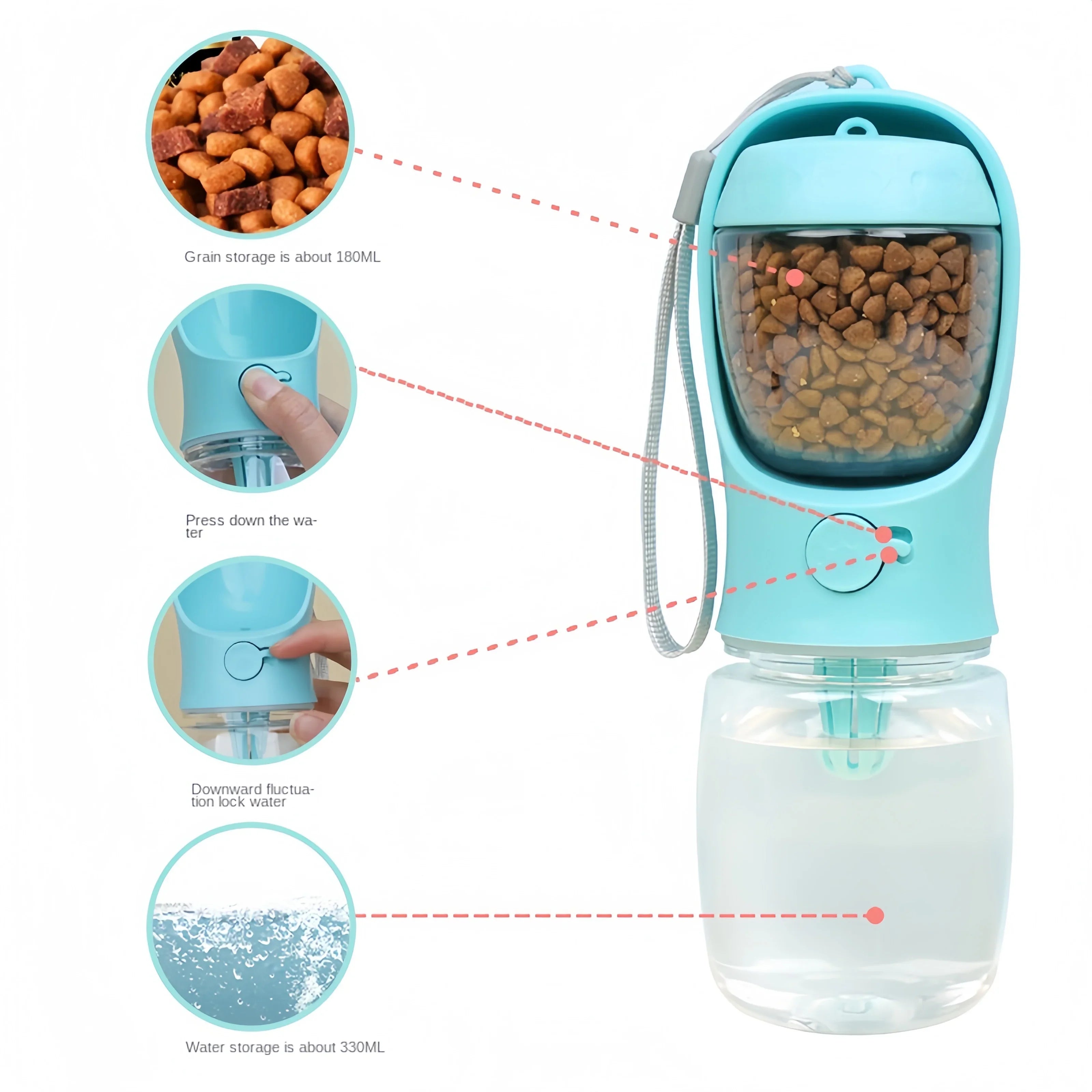 Pet Travel Water Bottle