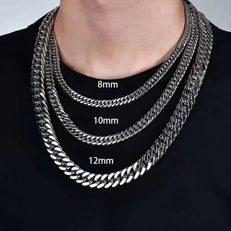 Bold Cuban Chain Necklace