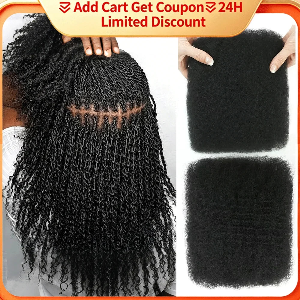 Luxurious Kinky Curl Hair Bundles