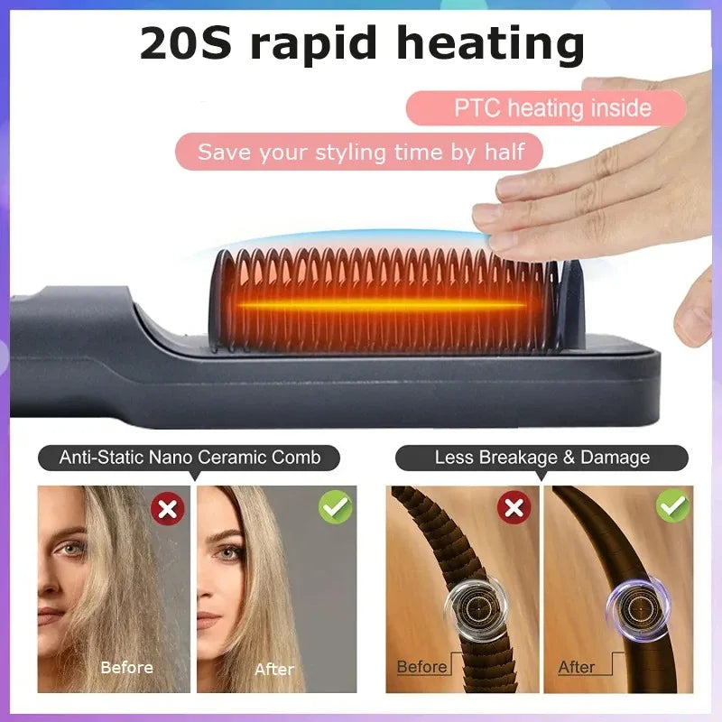 Glamour Glide Straightening Brush