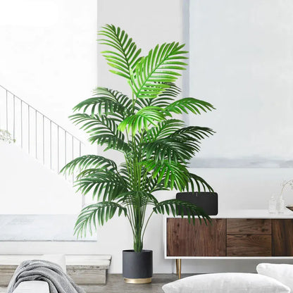 Lush Tropical Palm Decor