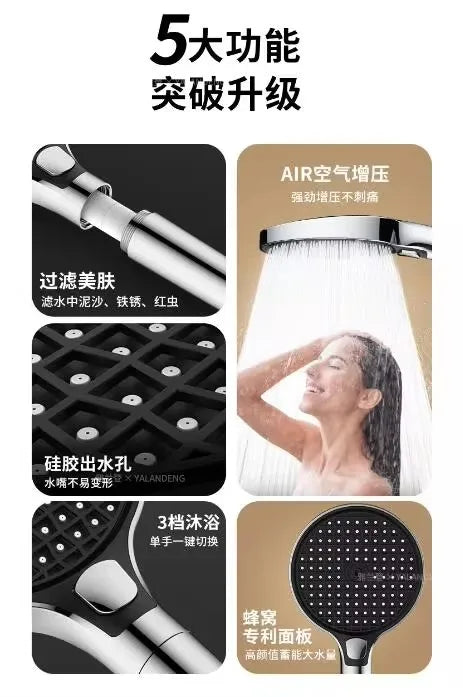 Luxury Rainfall Shower Experience