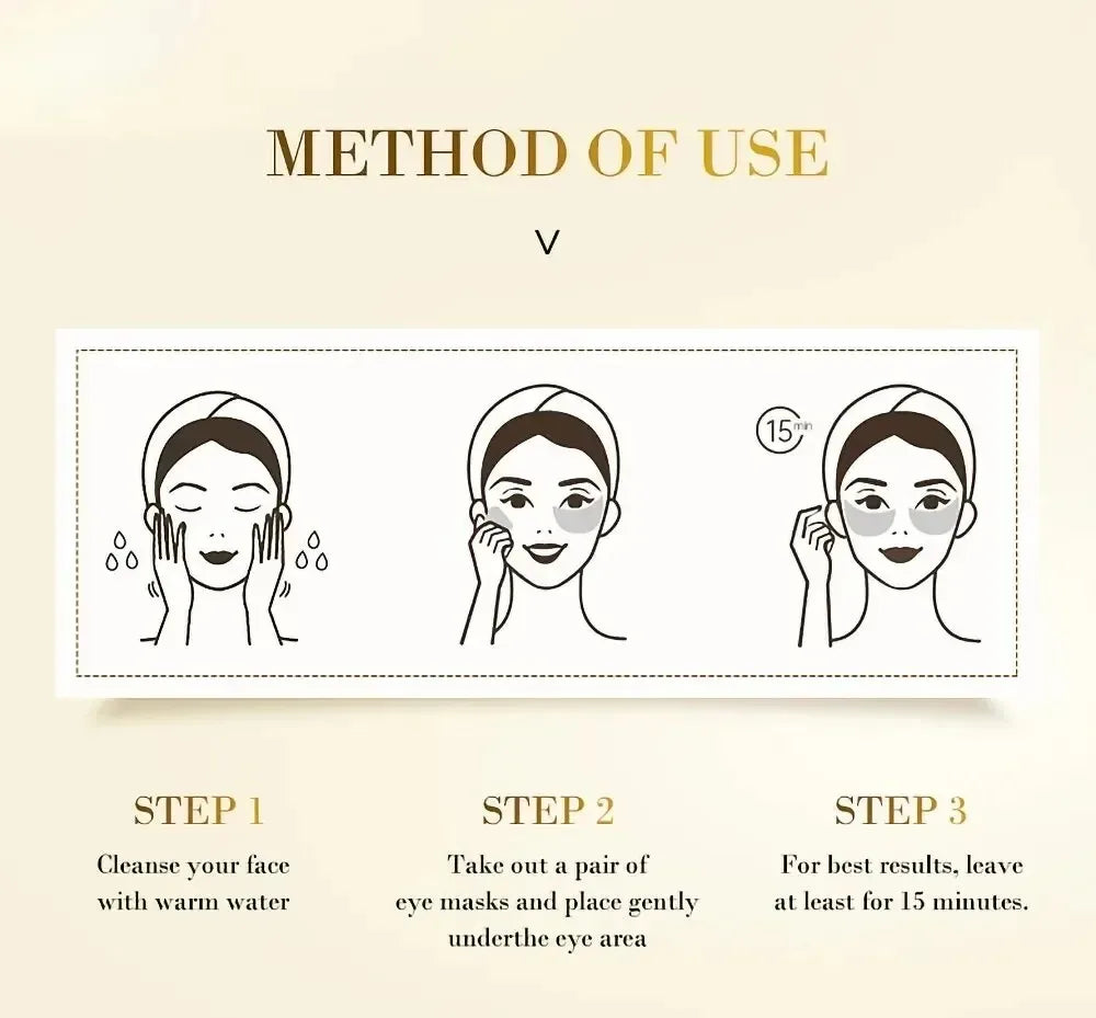 Golden Eye Revitalizer Masks