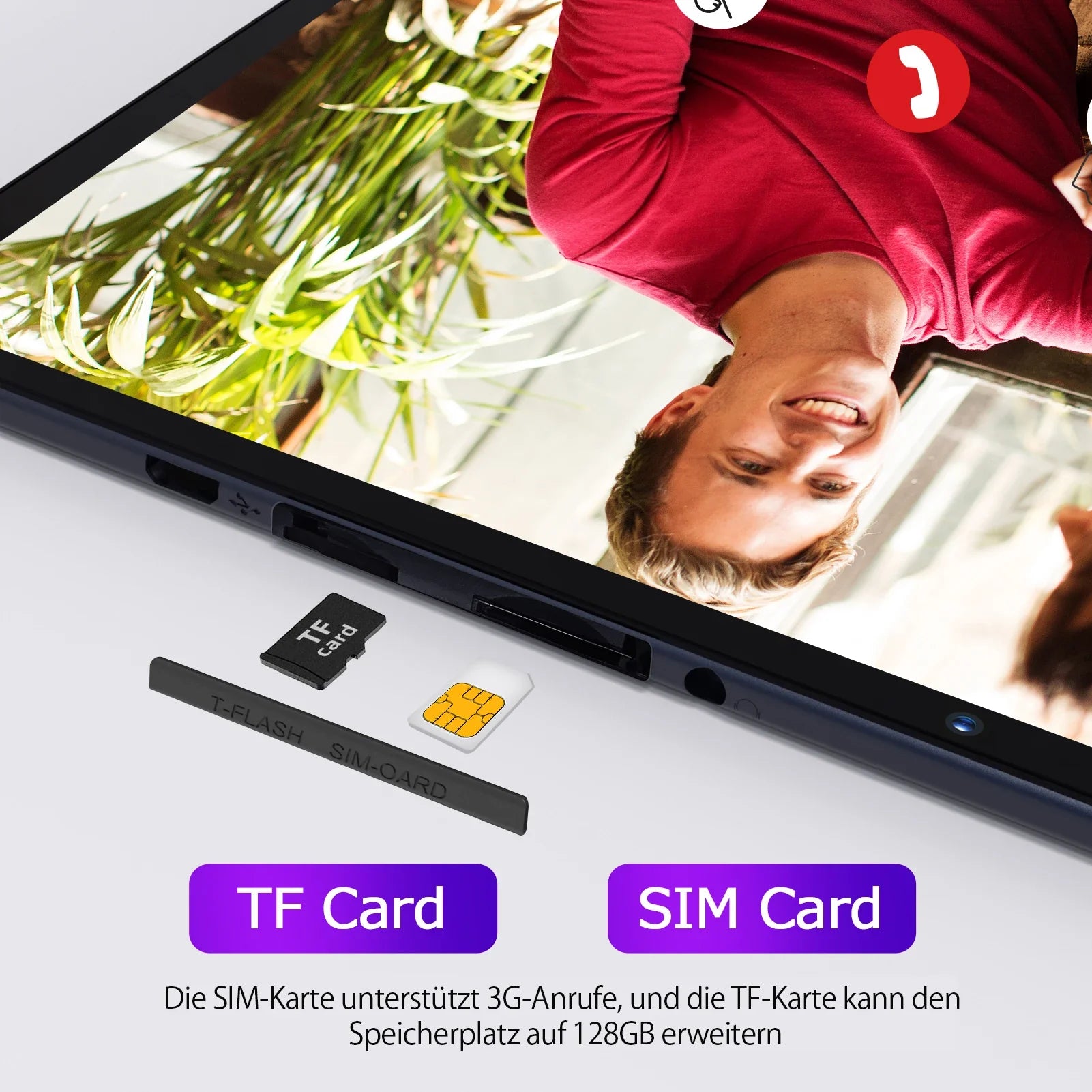 Stylish Tablet with Phone Calls