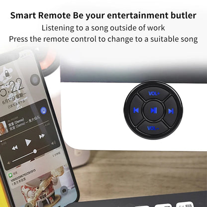 Hands-Free Music Control Button
