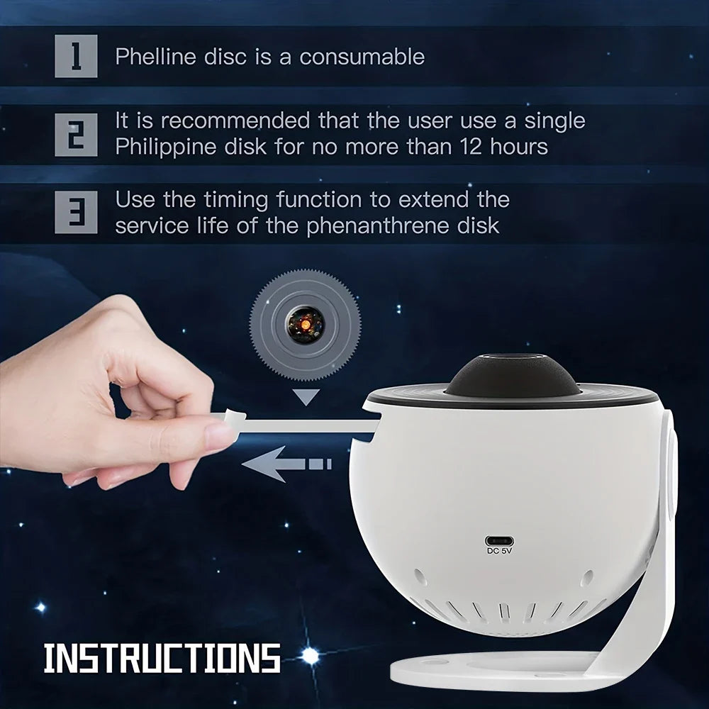 Galaxy Dreams Projector Light