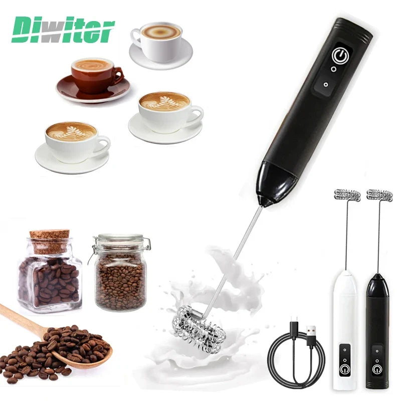 Portable Milk Frother &amp; Mixer
