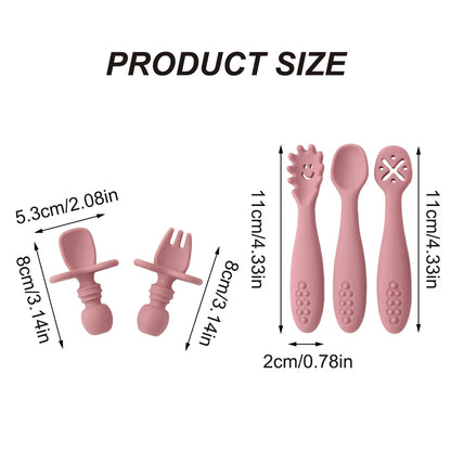 Colorful Toddler Spoon Set