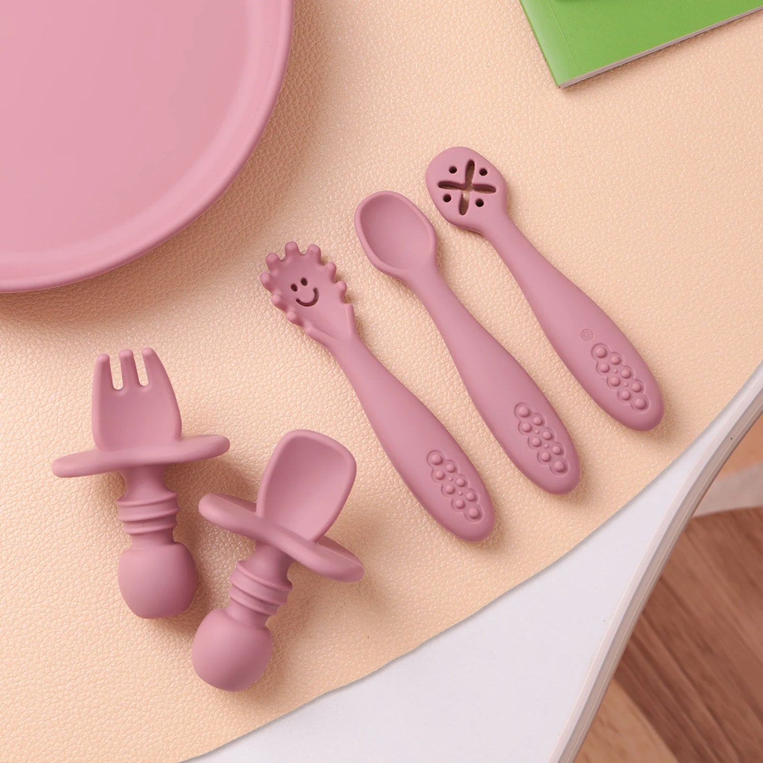 Colorful Toddler Spoon Set