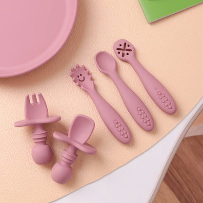 Colorful Toddler Spoon Set