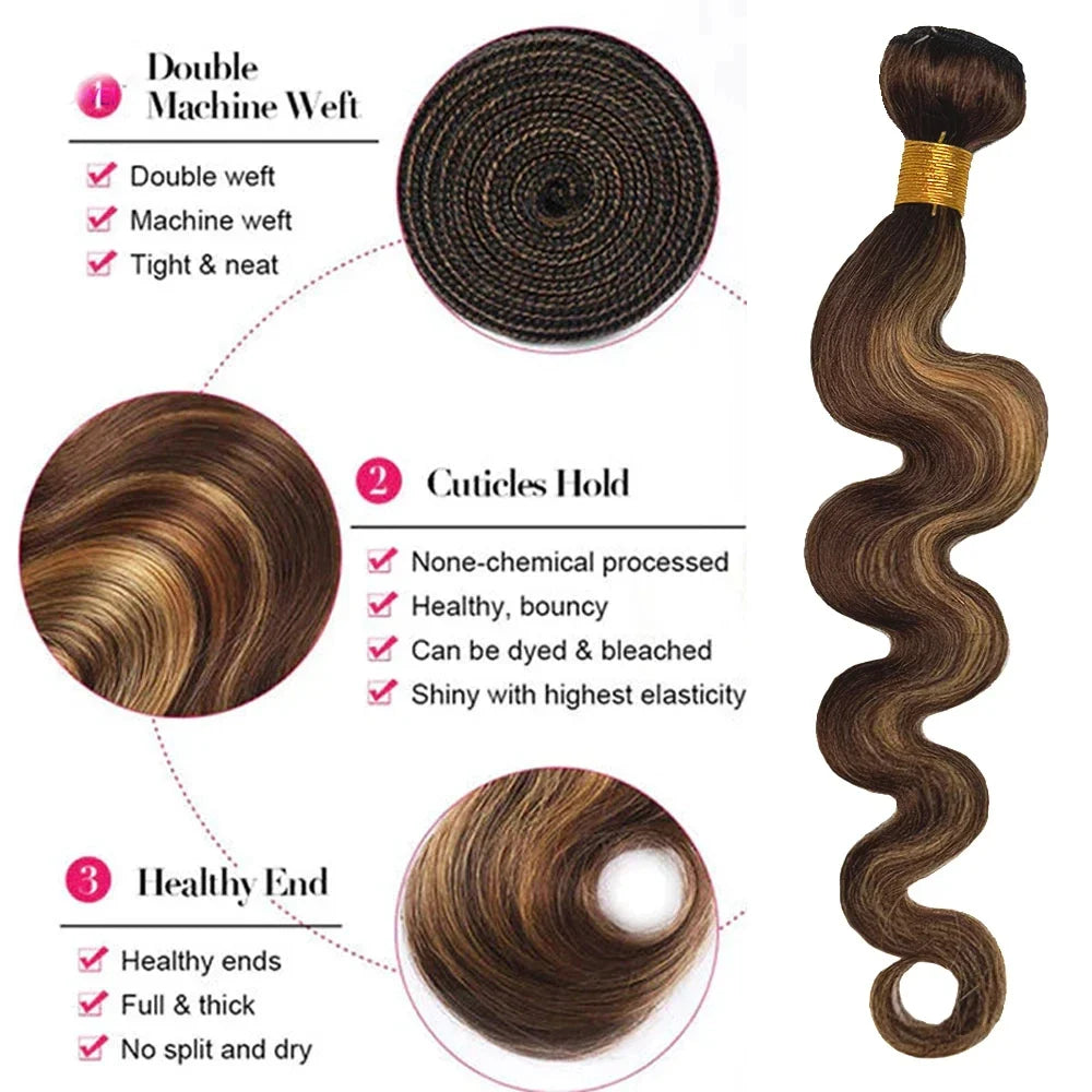 Glamorous Ombre Hair Bundles