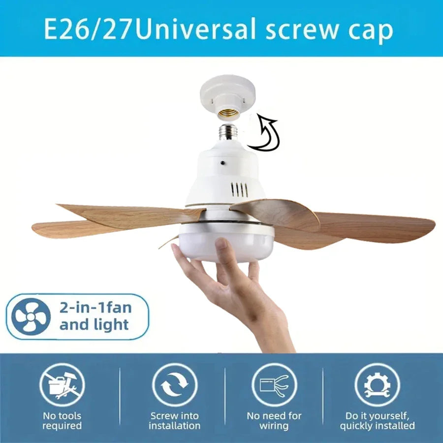 Smart Glow Ceiling Fan