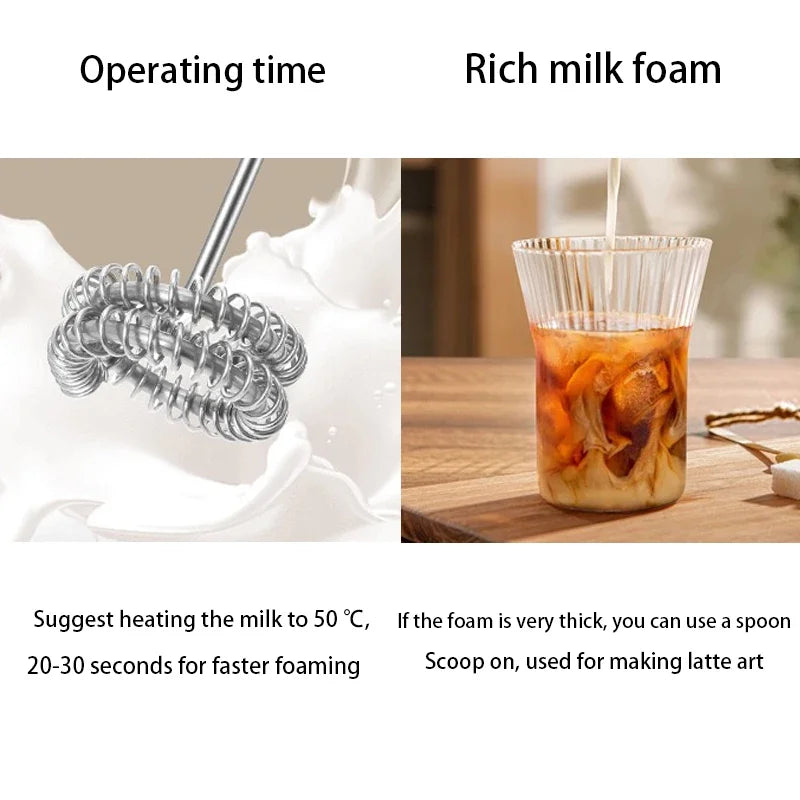Portable Milk Frother &amp; Mixer