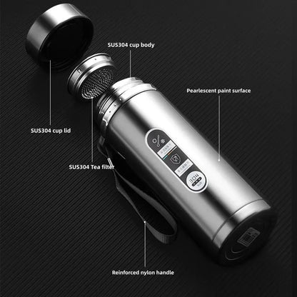 GlamGlow Temperature Display Thermos
