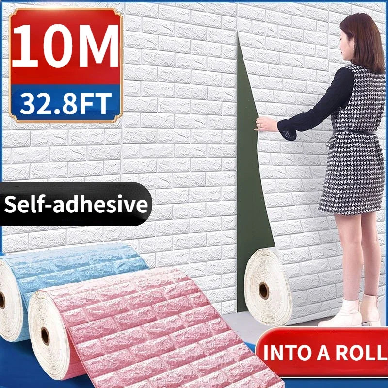 Cozy Foam Brick Wall Panels