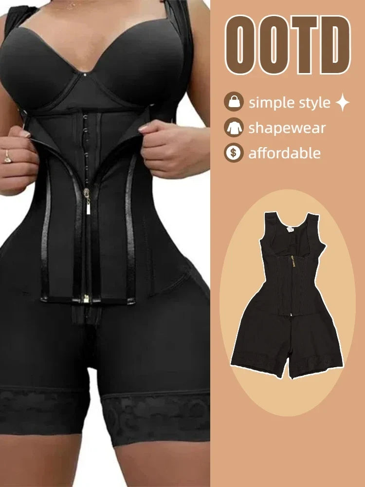 Elegant Lace Shapewear Bodysuit