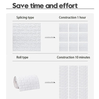 Cozy Foam Brick Wall Panels
