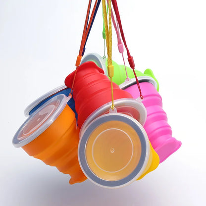 Colorful Collapsible Travel Cup