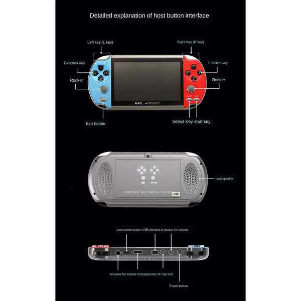 Retro Pocket Game Player